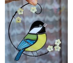 Sýkorka se žlutými kvítky